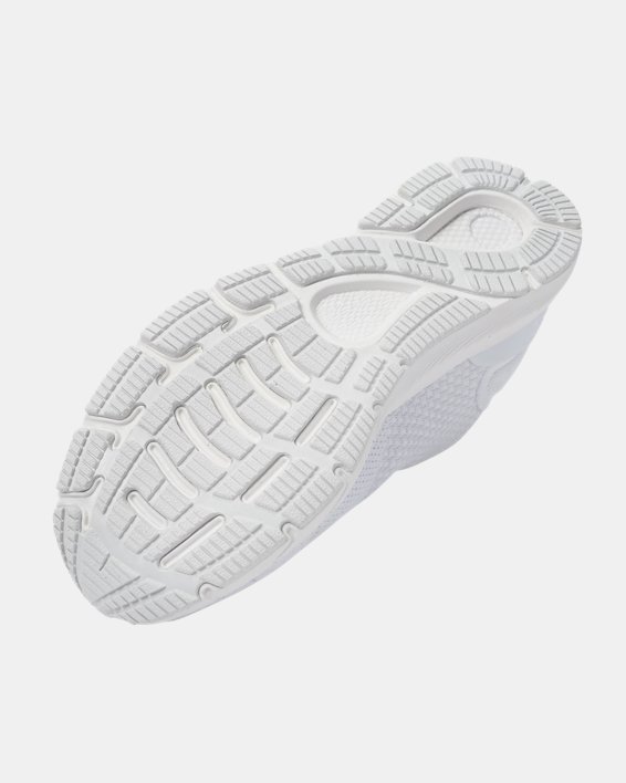 男士UA HOVR™ Intake 6跑鞋 in White image number 4